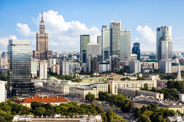 Warsaw Stad Warsaw Stockfoto