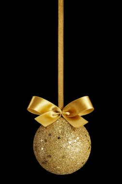Altın christmas topu
