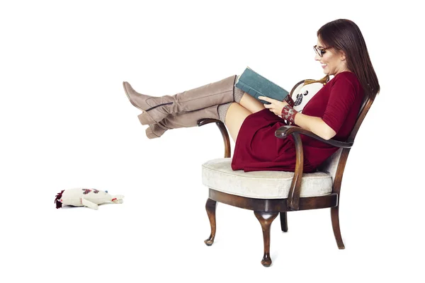 Relax With A Book — Stock Photo, Image