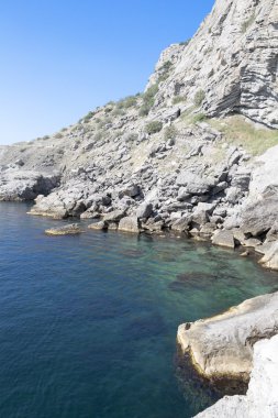 Kırım'güney kıyılarının güzel manzara
