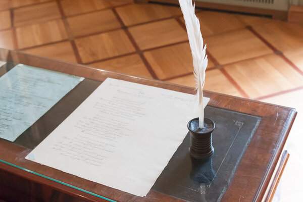 СПЕТЕРБУРГ, РОССИЯ-АПРЕЛЬ 24 2016: Комната связи лицея в Пушкине
.