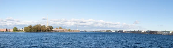 Panorama of the Peter and Paul Fortress — Stock Photo, Image