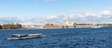 Peter ve Paul kalesinin manzarası