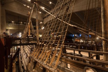 Stockholm - 6 Ocak: vasa savaş gemisi 17. kurtarılabileceği dan  