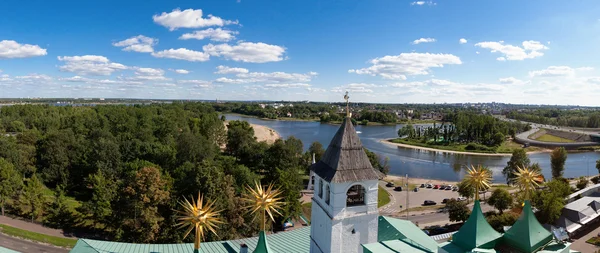 Panorama miasta Yaroslavl, Federacja Rosyjska — Zdjęcie stockowe