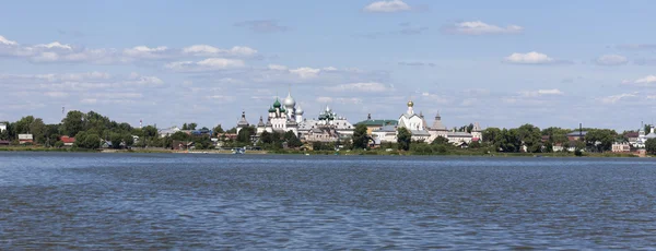 Panorama van het Kremlin in de stad van Rostov — Stockfoto