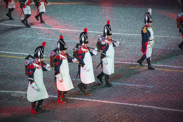 Orkest van de Zwitserse guardsmen — Stockfoto