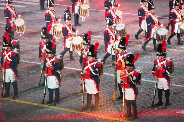 Orkest van de Zwitserse guardsmen — Stockfoto