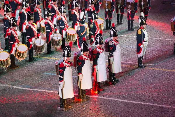 Orchestra of the Swiss guardsmen — Stock Photo, Image