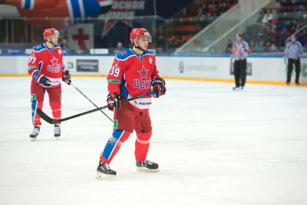 Partita di hockey CSKA - Severstal — Foto Stock