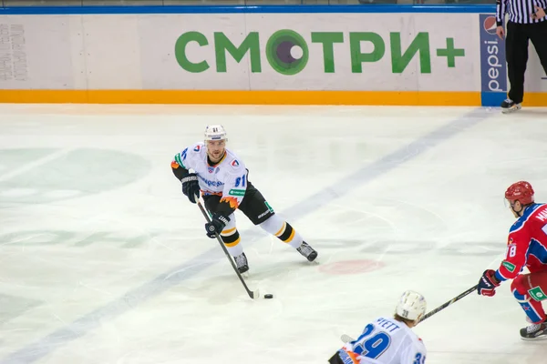 MOSCOW - FEBRUARY 20: Stadium On Hockey Match Spartak-Severstal