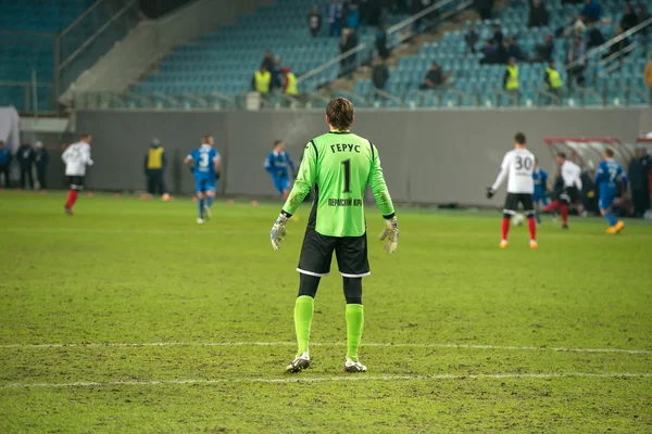 Goalkeeper Roman Gerus — Stock Photo, Image