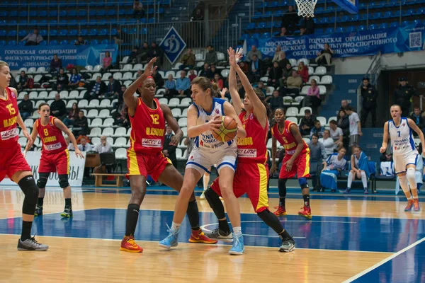 Dinamo Moskova Rakip Maccabi Ashdod İsrail — Stok fotoğraf