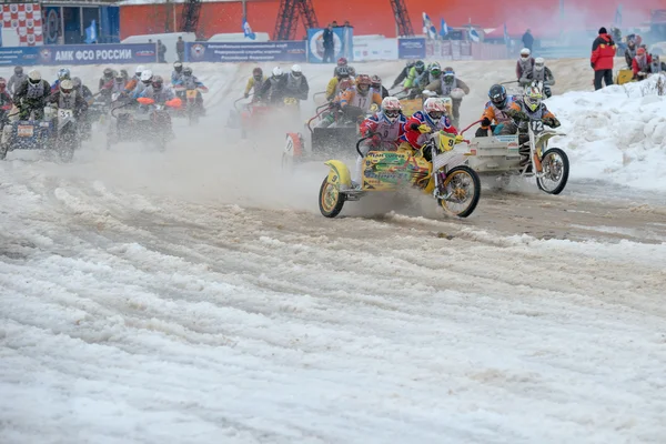 All-Russisch motorcross genaamd Vp Chkalov — Stockfoto