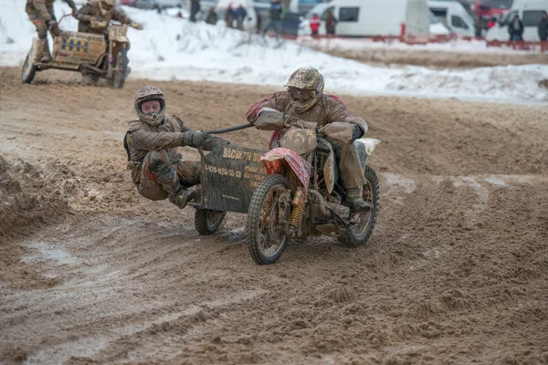 All-orosz motocross nevű Vp Pavlovics Cskalov — Stock Fotó