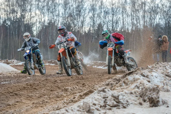 All-Russisch motorcross genaamd Vp Chkalov — Stockfoto