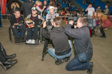 Katılımcıların uluslararası sosyal ve hayırsever Mototerapia proje