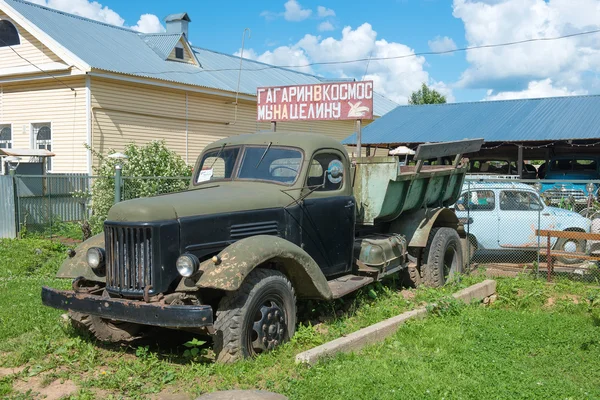 Club-Museum av Retro tekniken "Crew". Myshkin, Ryssland — Stockfoto