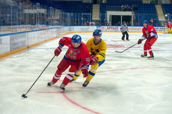 Czech Republic team forward Jan Peterek (21) — Stock Photo, Image