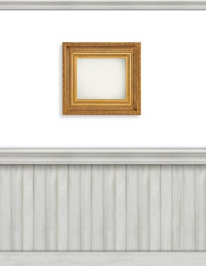 Boş zemin beadboard ile 