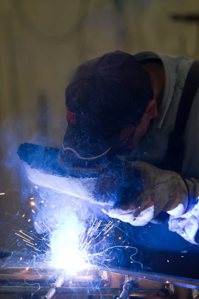 Lavoratori metallurgici — Foto Stock