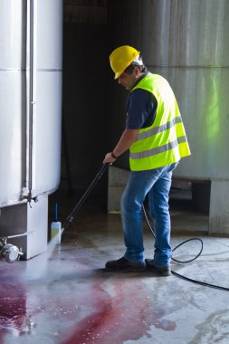 İşçi kask Basınç Yıkama