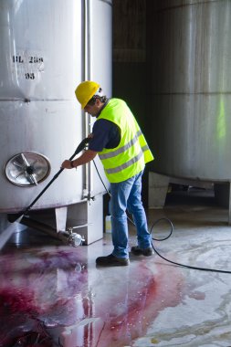 İşçi kask Basınç Yıkama
