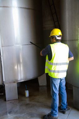 İşçi kask Basınç Yıkama