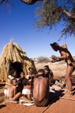 San insanlar yerel yerleşim