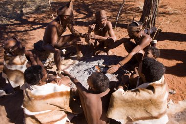 San insanlar yerel yerleşim