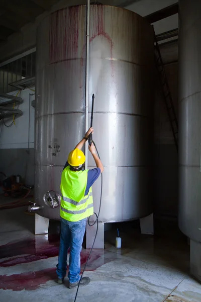 İşçi kask Basınç Yıkama