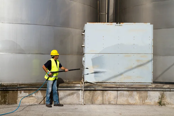 İşçi kask Basınç Yıkama