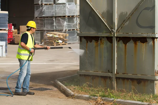 İşçi kask Basınç Yıkama