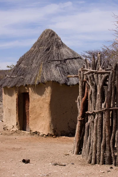 Native Himba village — Stock Photo, Image