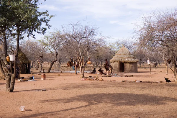 Village Himba natif — Photo