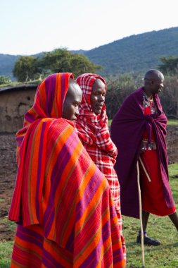 Kenya Masai insanlarda çerçevesi