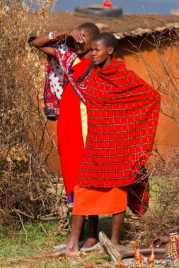 Kenya masai insanlar