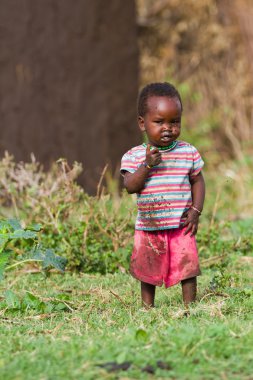 Kenya masai çocuk