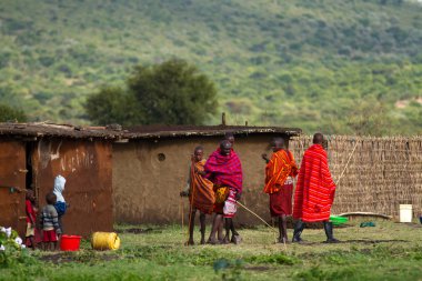 Kenya masai insanlar