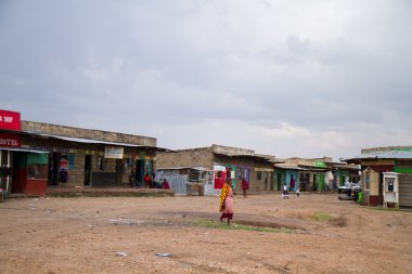 Kenya masai Köyü