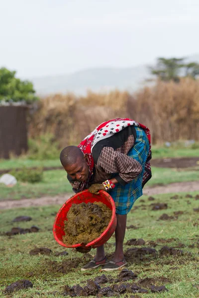 Keniaanse maasai vrouw — Stockfoto