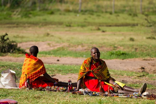 Quênia masai pessoas — Fotografia de Stock