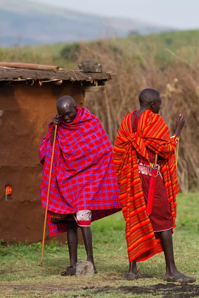 Quênia masai pessoas — Fotografia de Stock