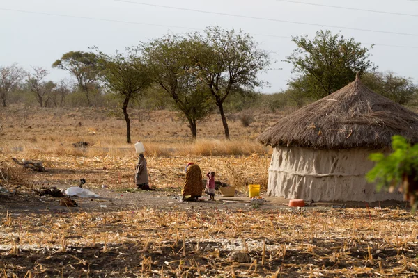 Pueblo tribal Masai — Foto de Stock