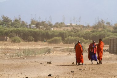 Masai kabile insanlar