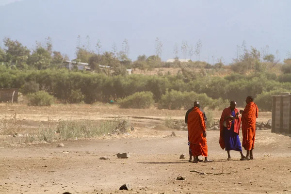Peuples tribaux Masai — Photo