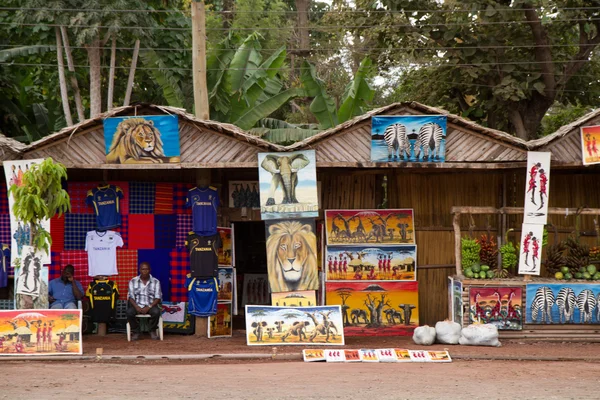 Tanzanii lokalnego rynku — Zdjęcie stockowe