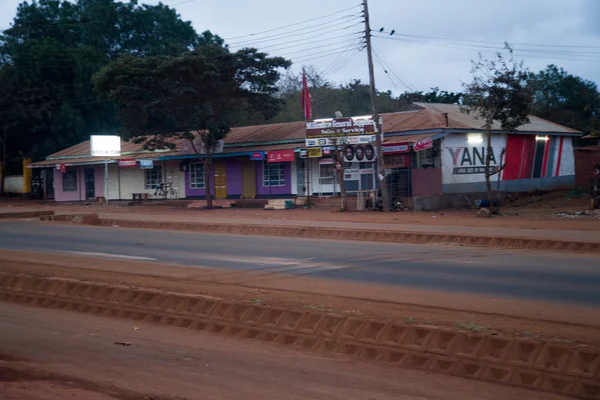 Tanzanian street — Stock Photo, Image