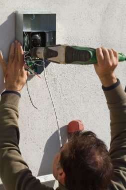 Ekipman sabitleme elektrikçi