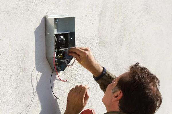 Elektriker fastställande utrustning — Stockfoto